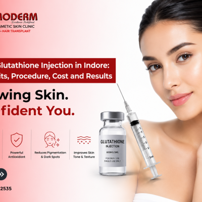 Best Glutathione Injection in Indore for brighter and glowing skin