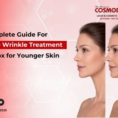 Wrinkle Treatment in Indore with Botox for younger and smoother skin at COSMODERM by Dr. Dilip Hemnani and Dr. Sonal Hemnani