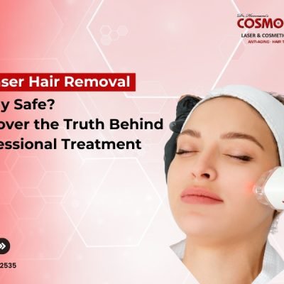 Safe and advanced Laser Hair Removal Treatment in Indore by Dr. Sonal Hemnani, the Best Dermatologist in Indore, at COSMODERM Clinic for glowing, hair-free skin.