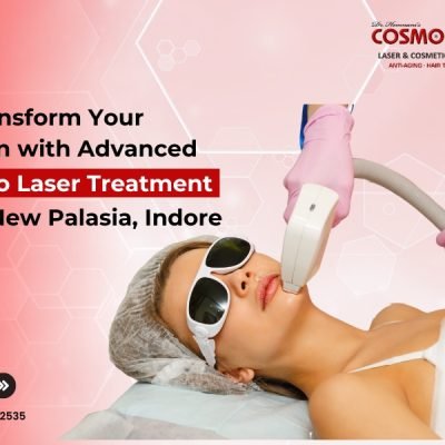 Transform your skin with advanced Pico Laser Treatment in New Palasia, Indore by Dr. Sonal Hemnani at Cosmoderm Skin & Laser Clinic. Reduce pigmentation, acne scars, and dullness for a naturally radiant glow.