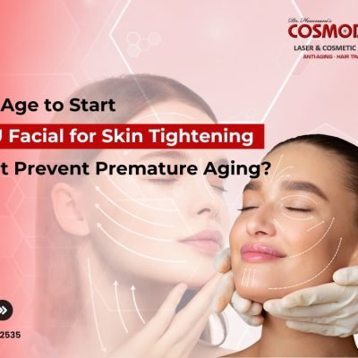 Non-surgical HIFU facial treatment for firm and youthful skin in Indore
